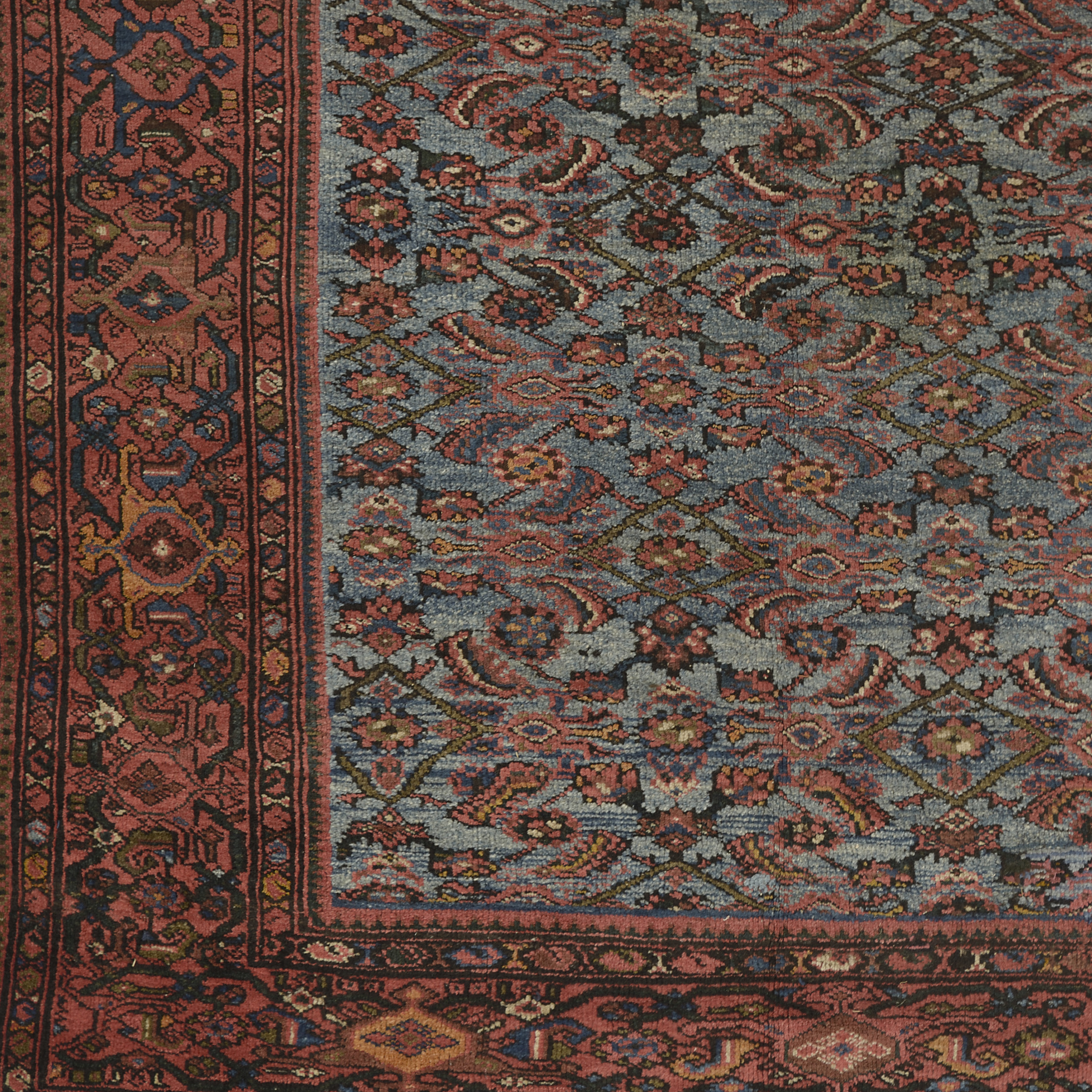 Persian Fereghan carpet section