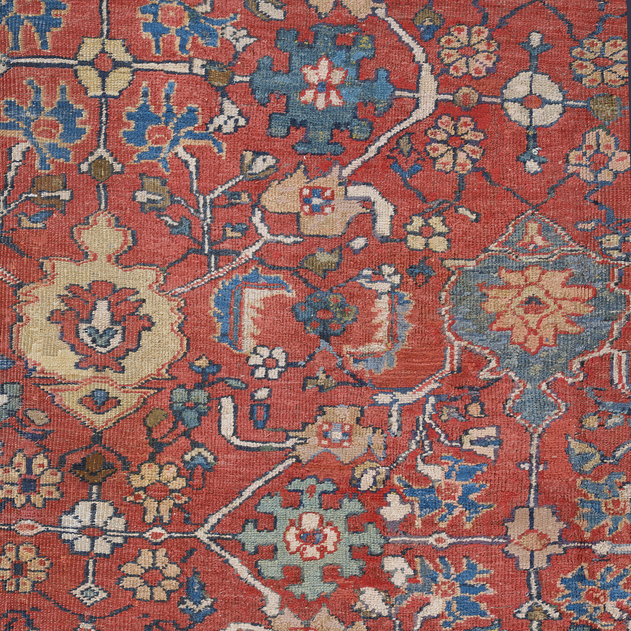 Antique Persian Ziegler Carpet