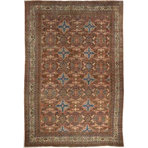 Antique Persian Ziegler Mahal Carpet