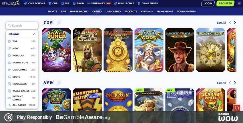 Establecimiento de apuestas Sportaza